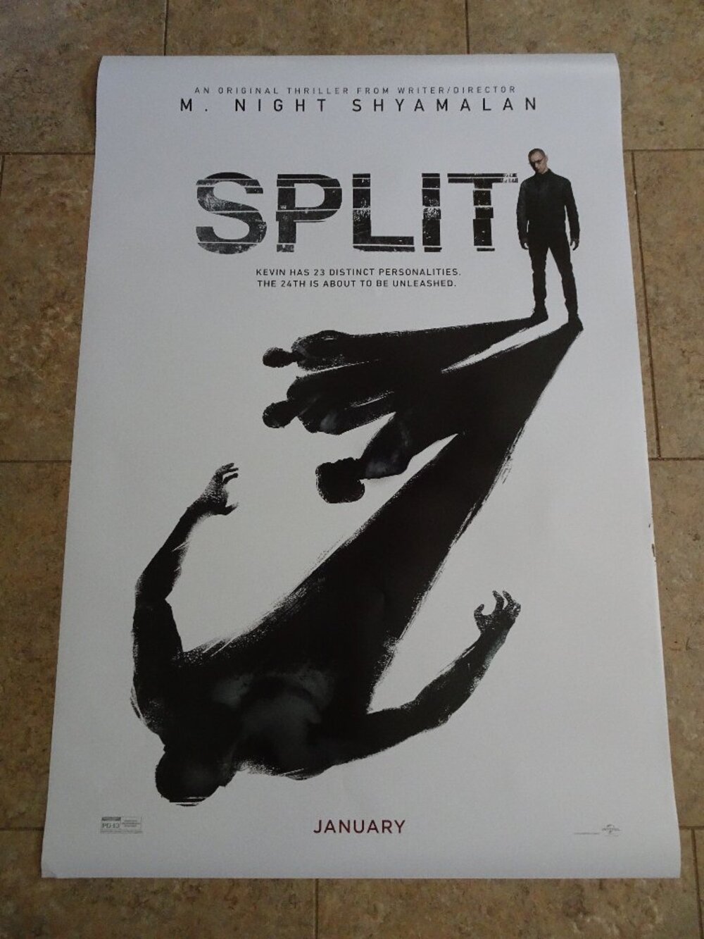 Split - Movie Poster - with James McAvoy - An M. Night Shyamalan Picture-Advance